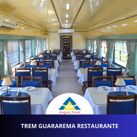 Guararema I Trem carro restaurante