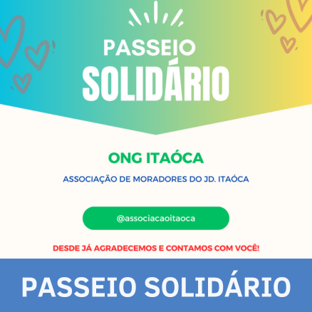 Passeio Solidário Ong Itaóca (nova data)