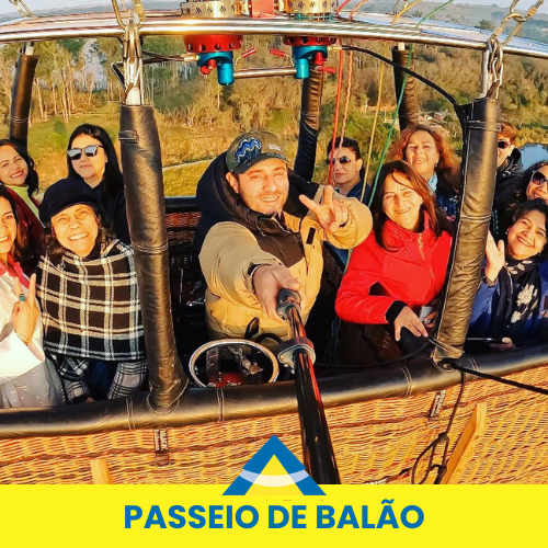 Passeio Balão Boituva + Hospedagem