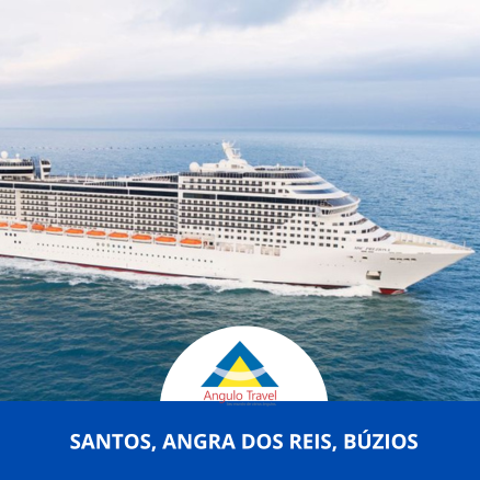 MSC Preziosa I Santos x Angra dos Reis x Búzios